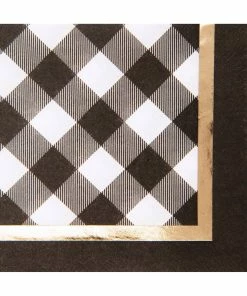 Sophistiplate Buffalo Check 3-Ply Cocktail Napkins, 20-pk