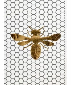 Sophistiplate Honeybee 3-Ply Guest Towels, 20-pk