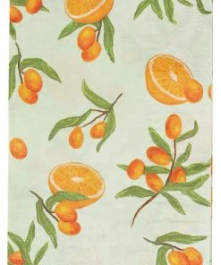 Sophistiplate Mimosa 3-Ply Guest Towels, 20-pk