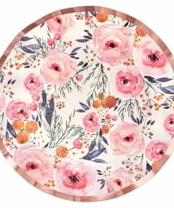 Sophistiplate Blush Bouquet Dinner Plates, 8-pk