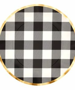 Sophistiplate Buffalo Check Dinner Plates, 8-pk