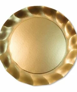 Sophistiplate Charger Gold Charger Plates, 8-pk