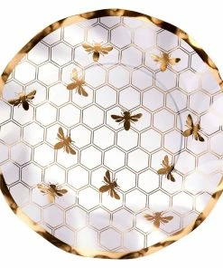 Sophistiplate Honeybee Luncheon/Salad Plates, 8-pk
