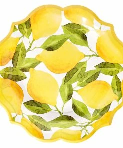 Sophistiplate Lemons Luncheon/Salad Plates, 8-pk