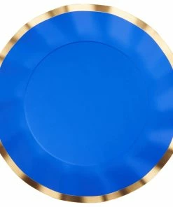 Sophistiplate Solid Blue Dinner Plates, 8-pk