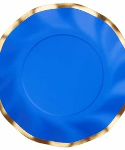 Sophistiplate Solid Blue Luncheon/Salad Plates, 8-pk