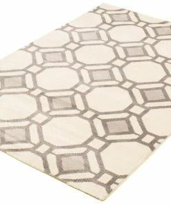 Ecarpet Gallery ECARPET Acadia Indoor Geometric Area Rug, Ivory, Assorted Sizes