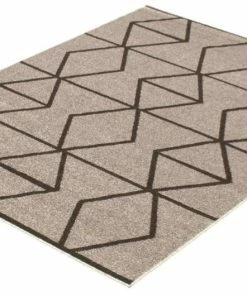Ecarpet Gallery ECARPET Ana Indoor Geometric Area Rug, Grey/Brown, Assorted Sizes