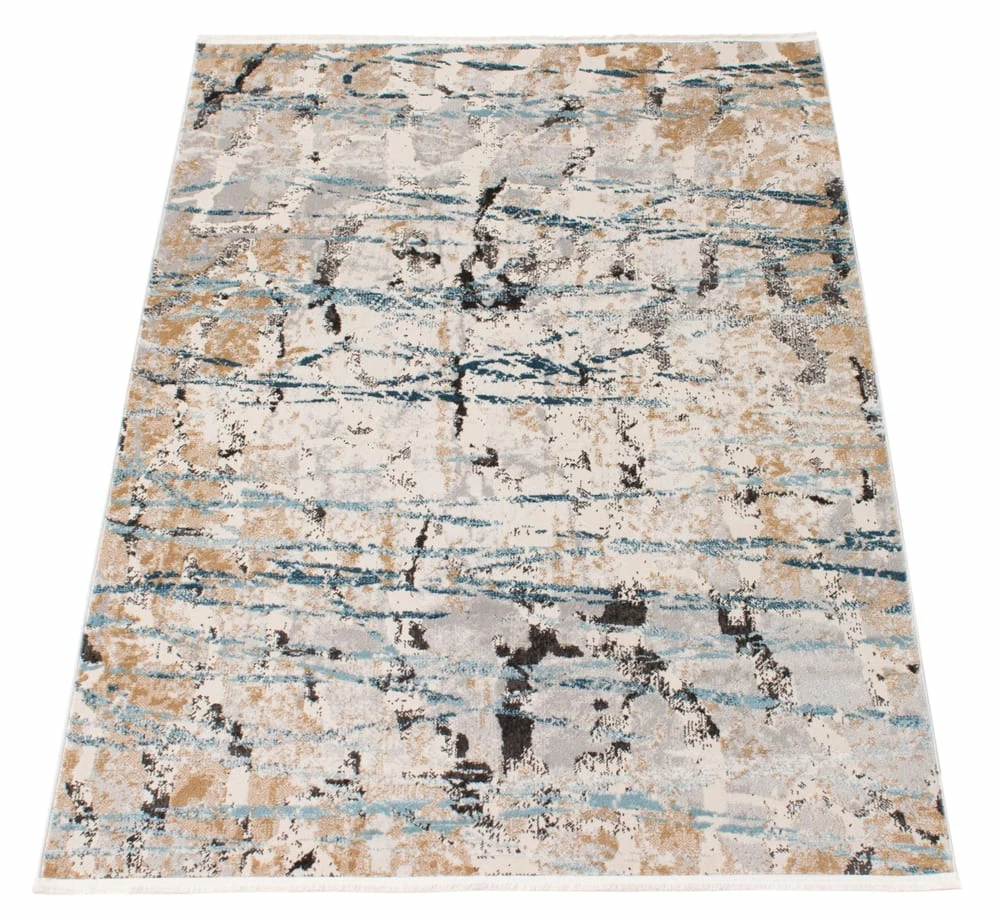 Ecarpet Gallery ECARPET Arizona Indoor Area Rug, Blue/Grey, Assorted Sizes