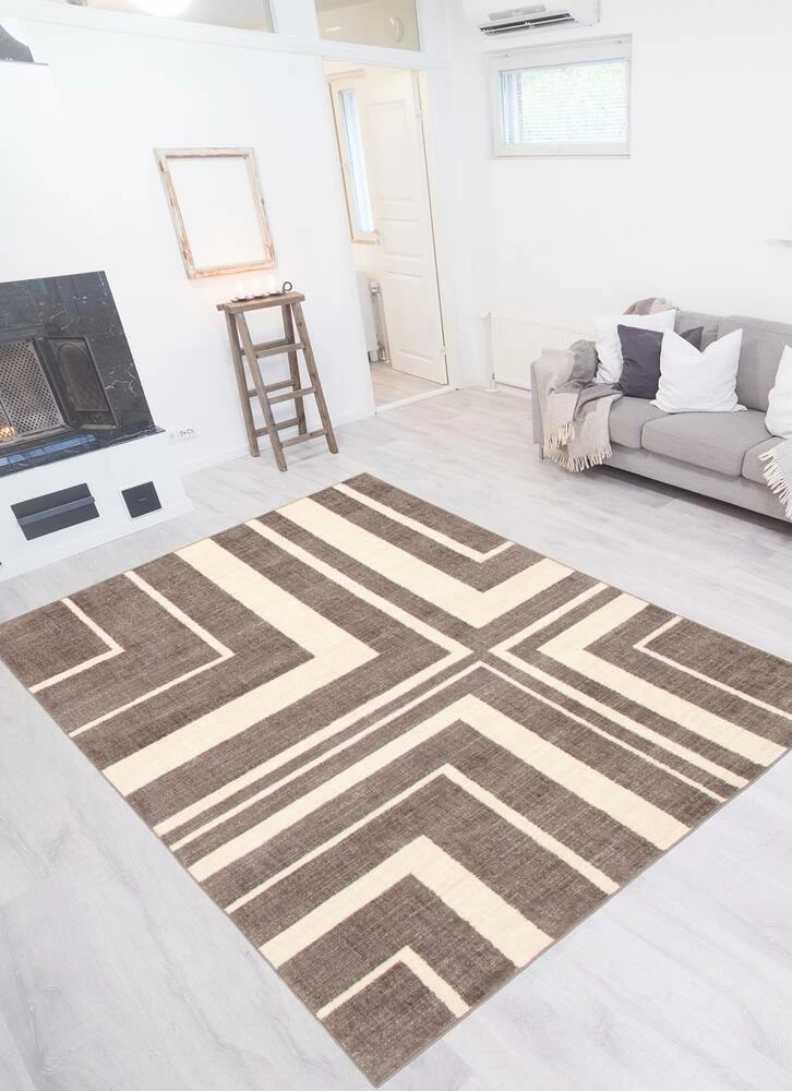 Ecarpet Gallery ECARPET Blair Indoor Geometric Area Rug, Grey, Assorted Sizes - Image 9