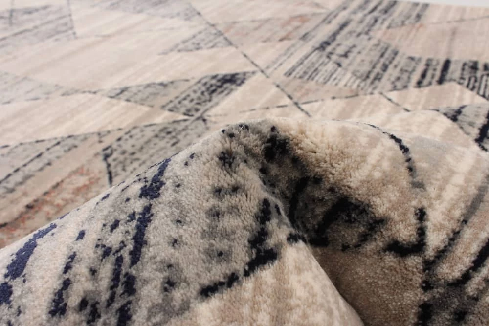 Ecarpet Gallery ECARPET Brea Indoor Geometric Area Rug, Beige/Black, Assorted Sizes - Image 6