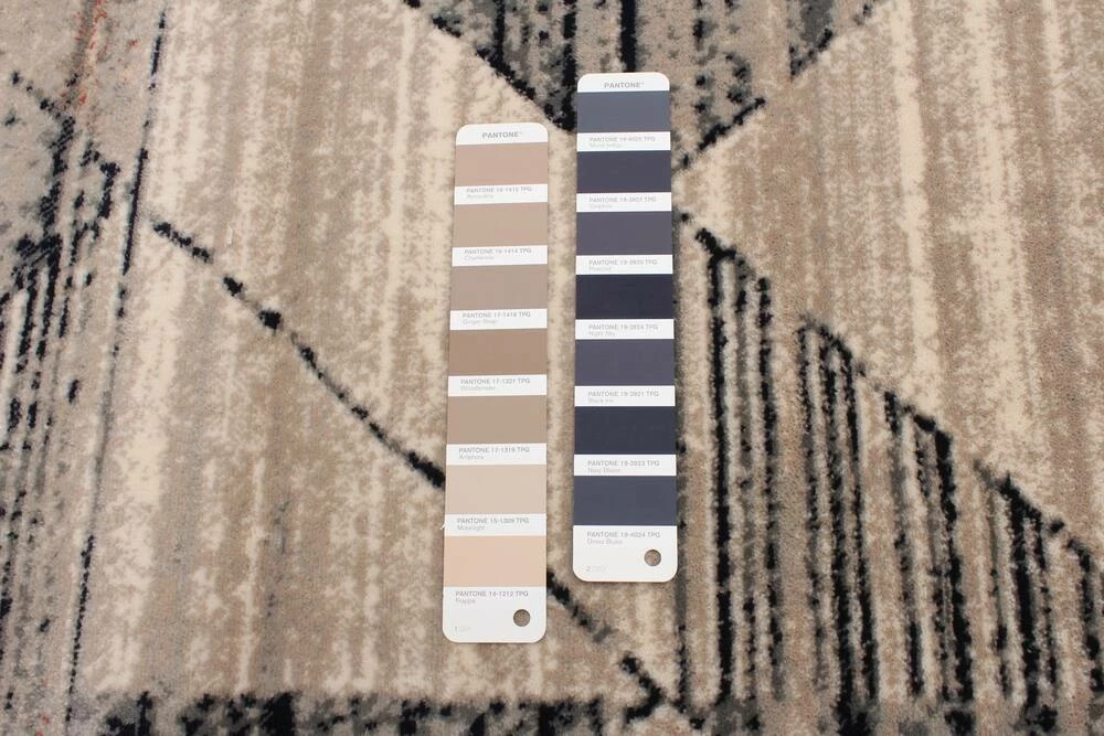 Ecarpet Gallery ECARPET Brea Indoor Geometric Area Rug, Beige/Black, Assorted Sizes - Image 8