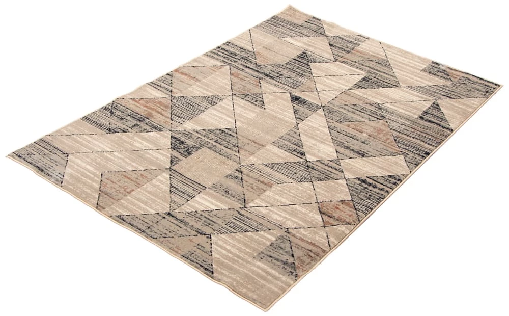 Ecarpet Gallery ECARPET Brea Indoor Geometric Area Rug, Beige/Black, Assorted Sizes - Image 3