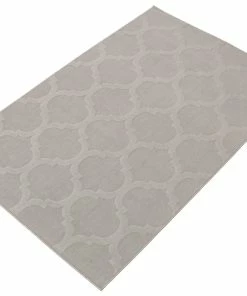 Ecarpet Gallery ECARPET Cambridge Indoor/Outdoor Geometric Area Rug, Grey, Assorted Sizes