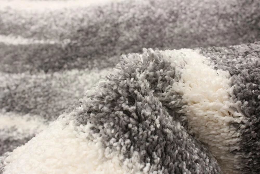 Ecarpet Gallery ECARPET Cascade Indoor Area Shag Rug, Grey, Assorted Sizes - Image 6