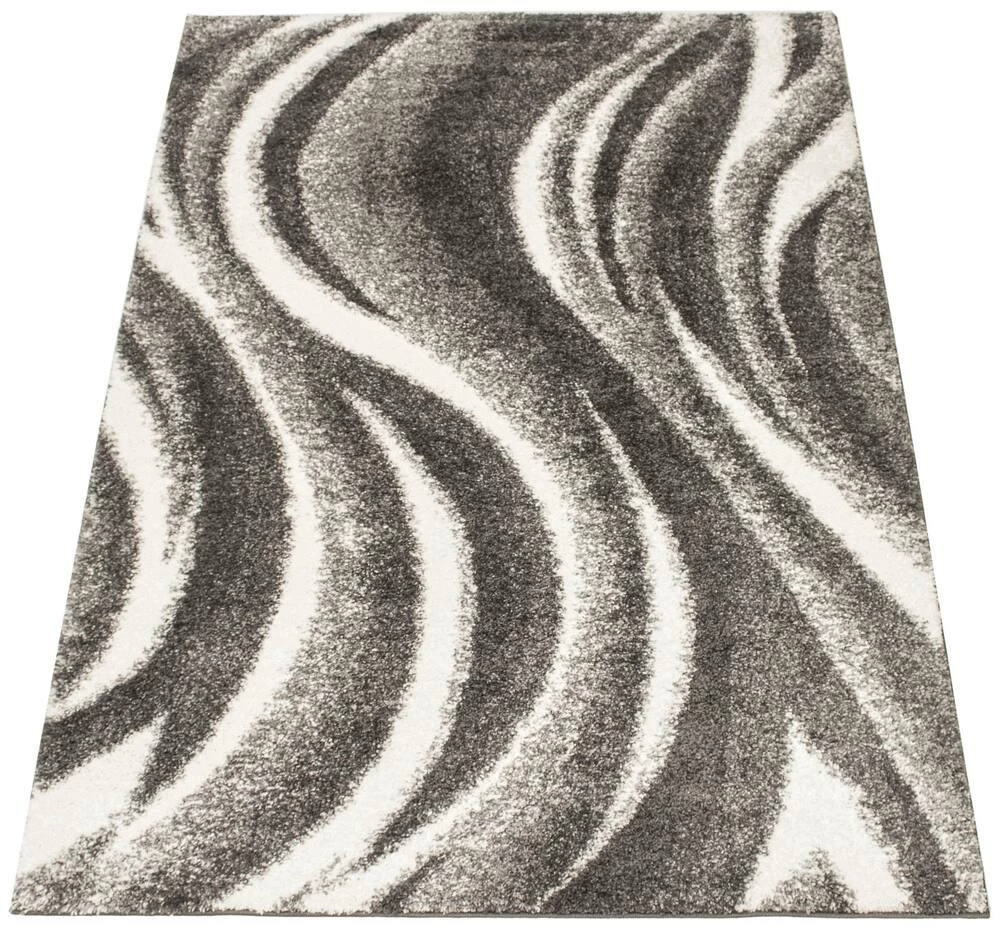 Ecarpet Gallery ECARPET Cascade Indoor Area Shag Rug, Grey, Assorted Sizes - Image 2