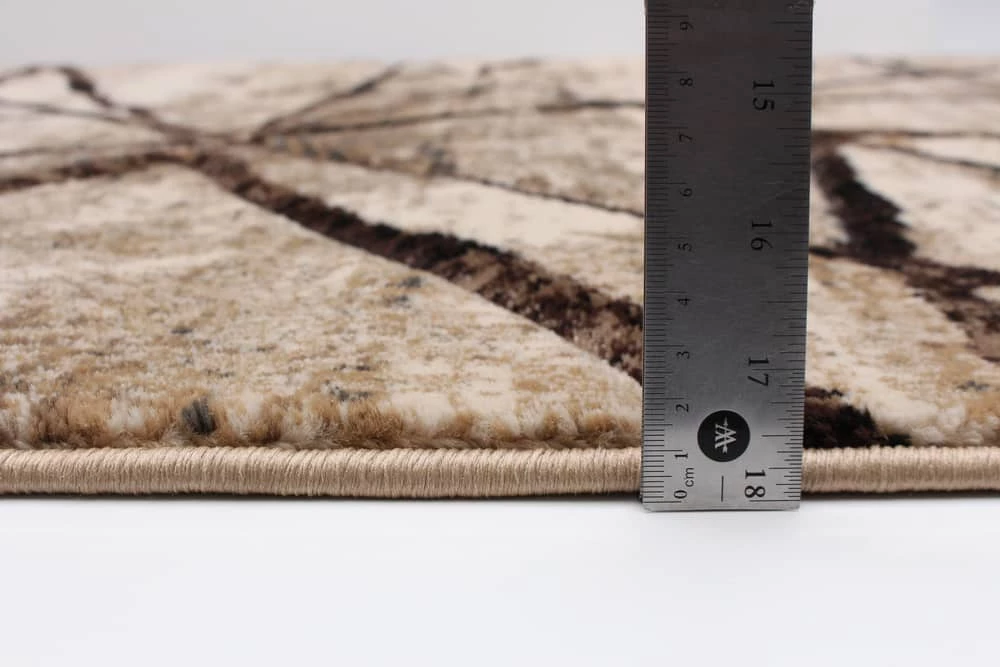 Ecarpet Gallery ECARPET Ceyla Indoor Area Rug, Chocolate/Gold, Assorted Sizes - Image 8