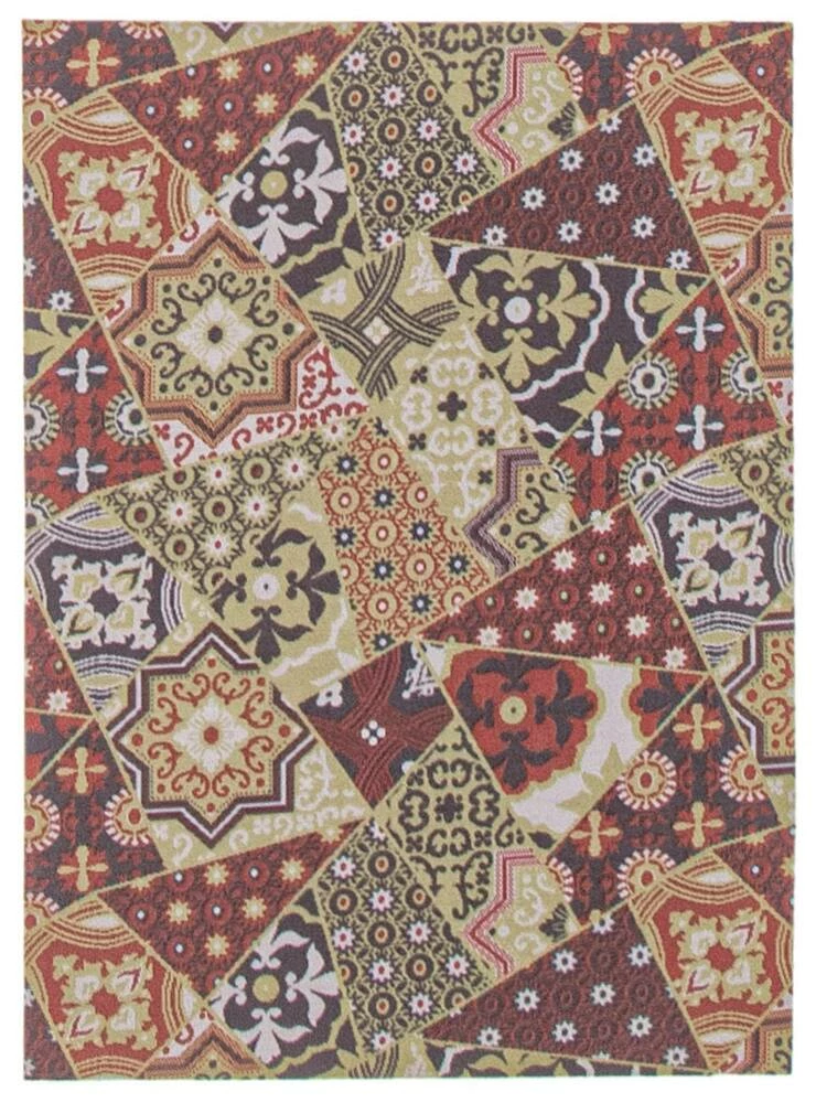 Ecarpet Gallery ECARPET Combo Pack Bellisima Indoor Geometric Area Rug/Runner, 2-pc, Red, Assorted Sizes - Image 3