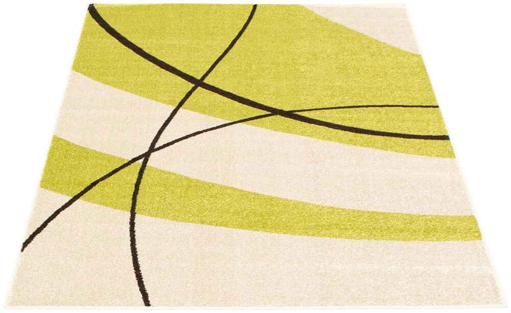 Ecarpet Gallery ECARPET Cosi Indoor Abstract Area Rug, Cream/Green, Assorted Sizes - Image 2