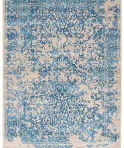 Ecarpet Gallery ECARPET Dawson Indoor Area Rug, Blue, Assorted Sizes