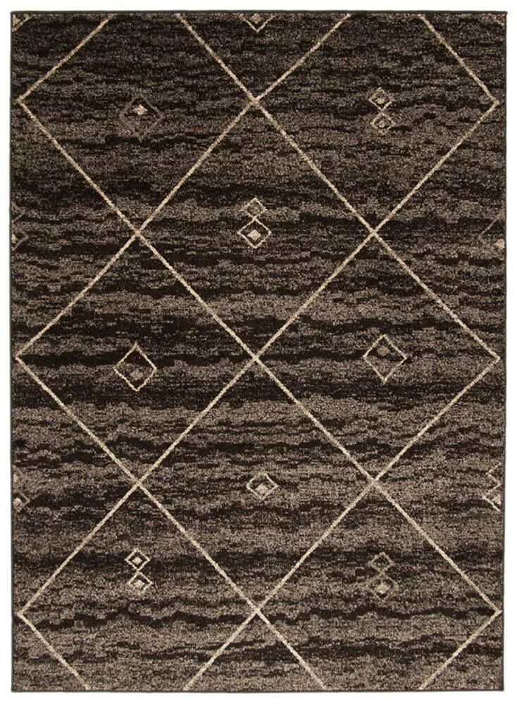 Ecarpet Gallery ECARPET Devos Indoor Geometric Area Rug, Brown/Ivory, Assorted Sizes - Image 3
