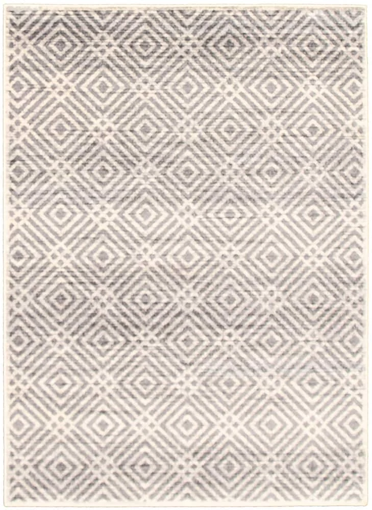 Ecarpet Gallery ECARPET Ember Rectangle Indoor Geometric Area Rug, Cream, Assorted Sizes - Image 3