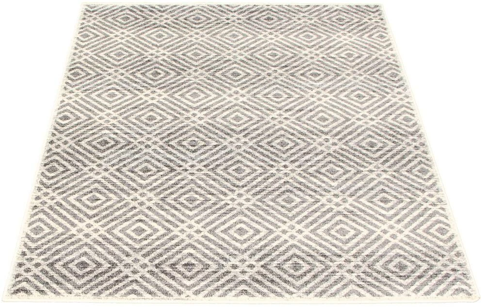 Ecarpet Gallery ECARPET Ember Rectangle Indoor Geometric Area Rug, Cream, Assorted Sizes - Image 2