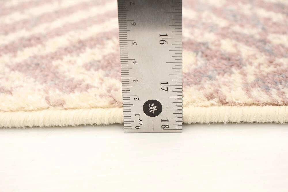 Ecarpet Gallery ECARPET Ember Rectangle Indoor Geometric Area Rug, Silver/Pink, Assorted Sizes - Image 8