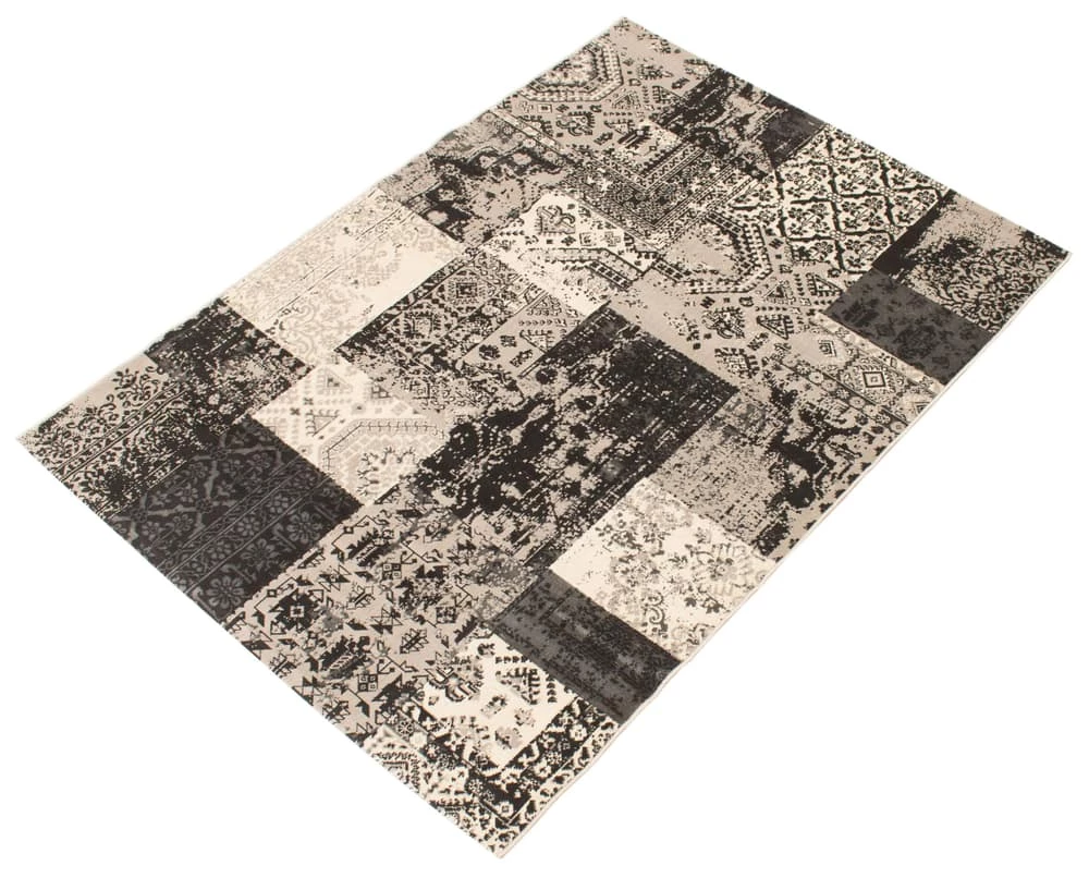 Ecarpet Gallery ECARPET Emira Indoor Area Rug, Grey, Assorted Sizes