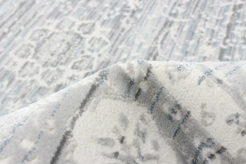 Ecarpet Gallery ECARPET Layla Indoor Area Rug, Cream/Grey, Assorted Sizes - Image 4