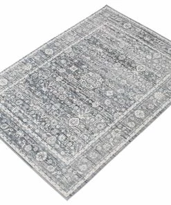 Ecarpet Gallery ECARPET Layla Indoor Area Rug, Cream/Grey, Assorted Sizes