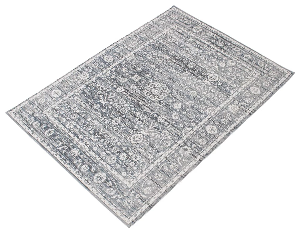 Ecarpet Gallery ECARPET Layla Indoor Area Rug, Cream/Grey, Assorted Sizes
