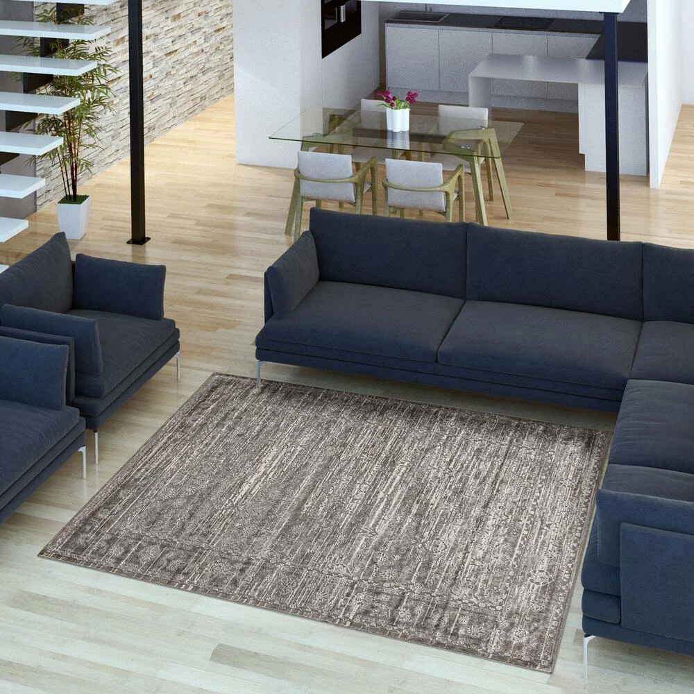 Ecarpet Gallery ECARPET Layla Indoor Area Rug, Grey, Assorted Sizes - Image 9