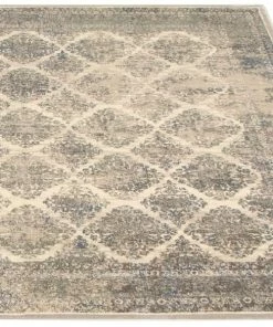 Ecarpet Gallery ECARPET Lydia Indoor Area Rug, Ivory, Assorted Sizes