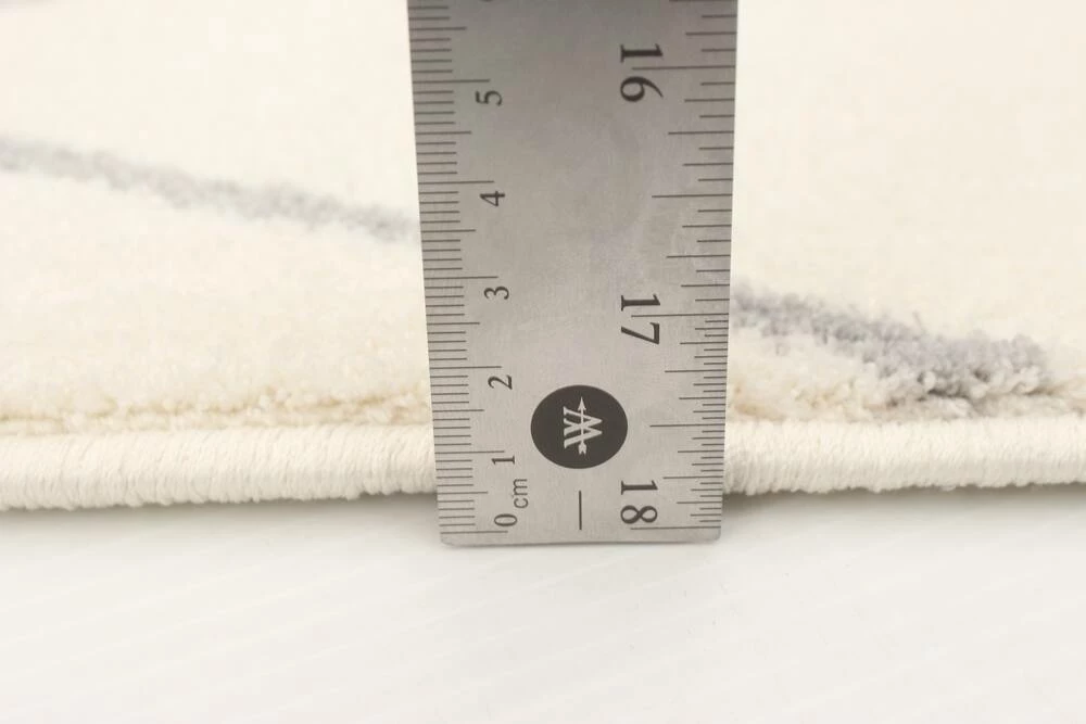 Ecarpet Gallery ECARPET Macy Diamante Indoor Geometric Area Rug, White/Grey, Assorted Sizes - Image 8