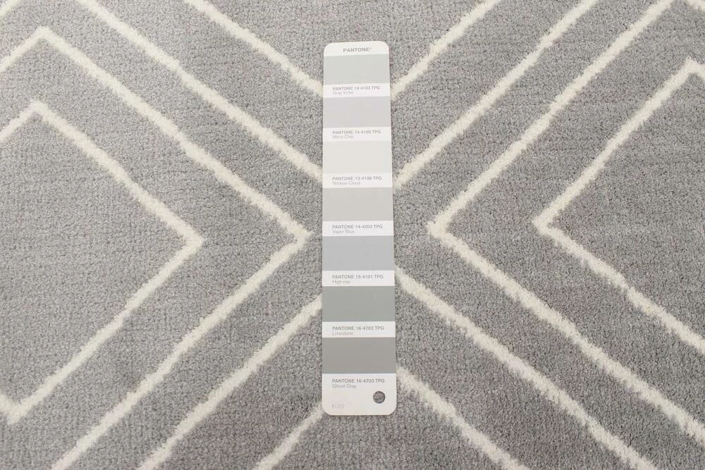 Ecarpet Gallery ECARPET Macy Geod Indoor Geometric Area Rug, Grey/White, Assorted Sizes - Image 8