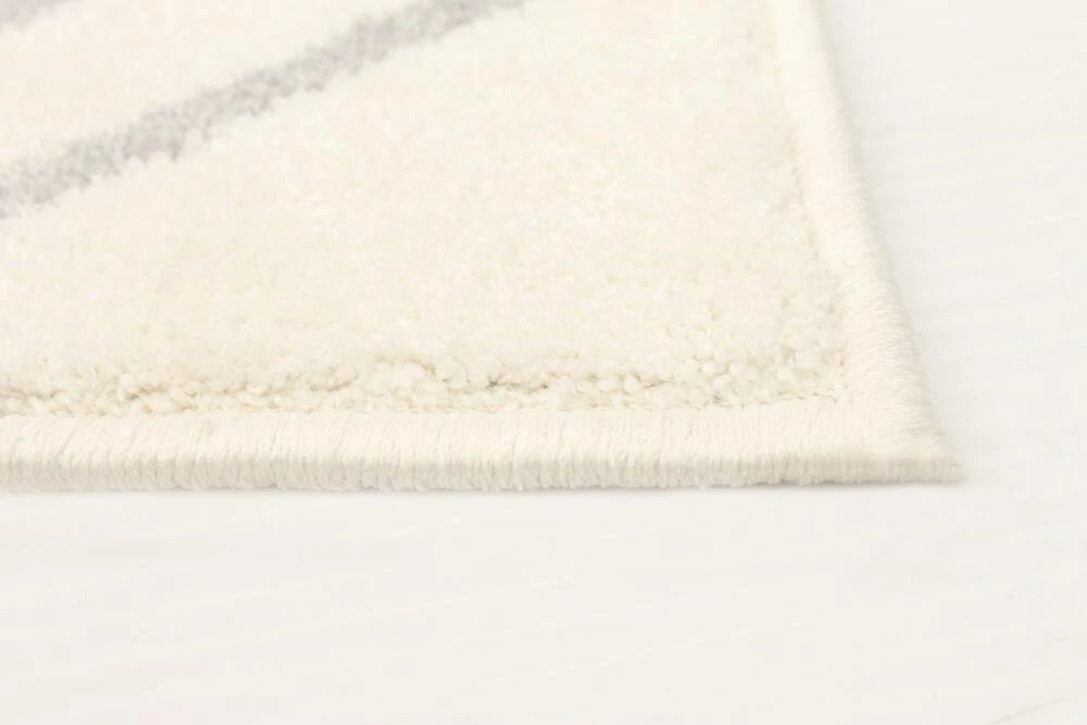 Ecarpet Gallery ECARPET Macy Geod Indoor Geometric Area Rug, White/Grey, Assorted Sizes - Image 6