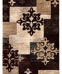 Ecarpet Gallery ECARPET Maizy Indoor Area Rug, Taupe, Assorted Sizes