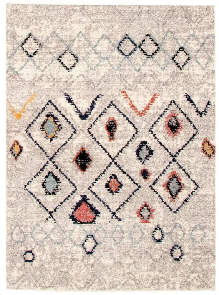 Ecarpet Gallery ECARPET Morocco Classic Indoor Area Rug, Ivory, Assorted Sizes - Image 3