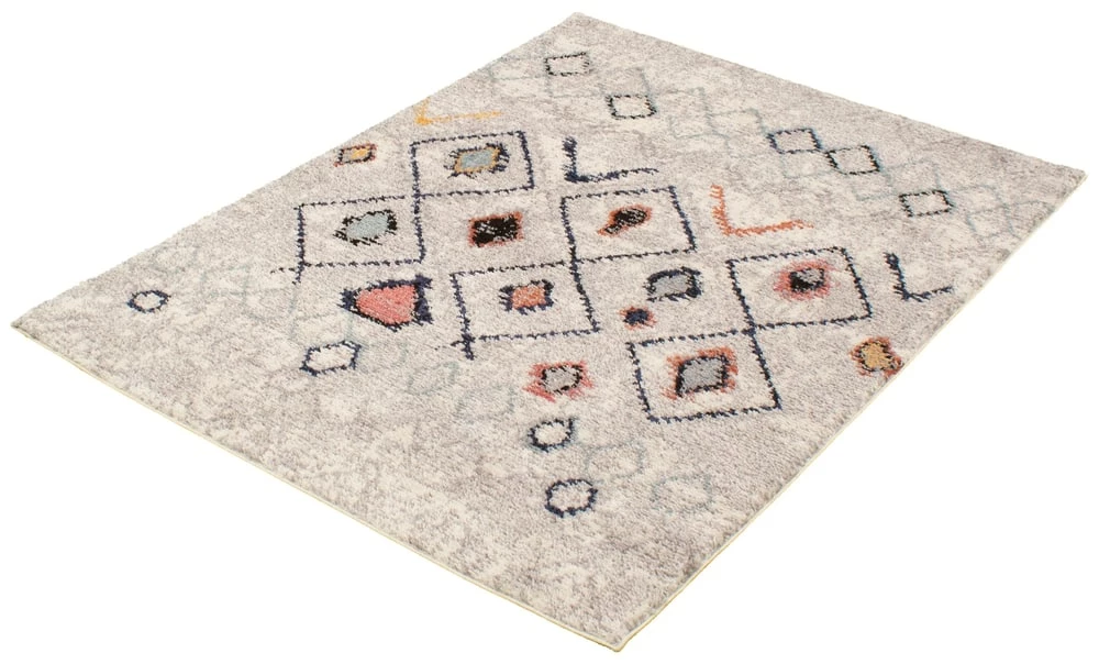 Ecarpet Gallery ECARPET Morocco Classic Indoor Area Rug, Ivory, Assorted Sizes