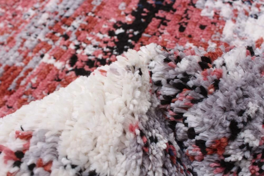 Ecarpet Gallery ECARPET Morocco Marble Indoor Area Rug, Pink, Assorted Sizes - Image 5