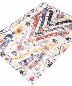 Ecarpet Gallery ECARPET Morocco Quashqai Indoor Area Rug, White, Assorted Sizes