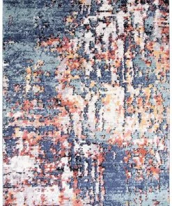 Ecarpet Gallery ECARPET Morocco Vintage Indoor Area Rug, Blue, Assorted Sizes