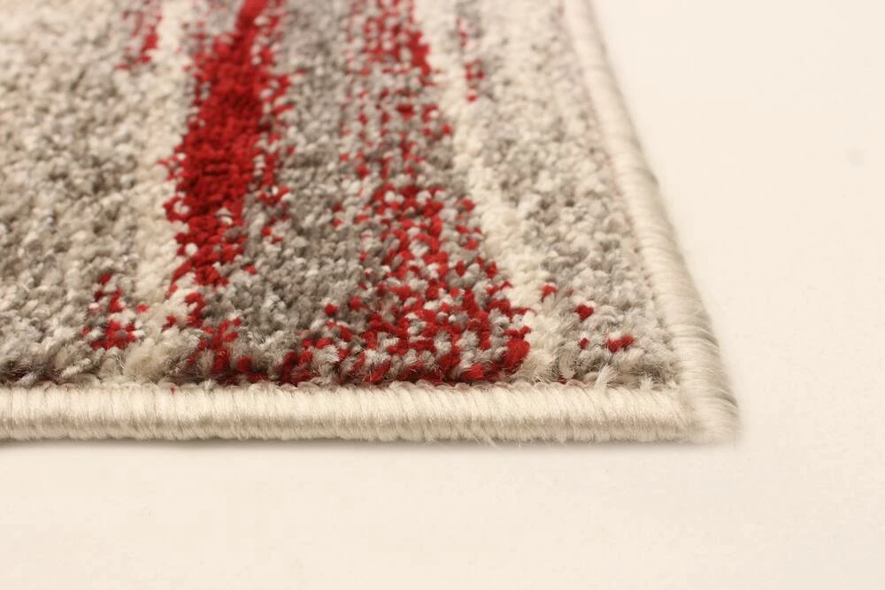 Ecarpet Gallery ECARPET Neela Indoor Geometric Area Rug, Ivory/Red, Assorted Sizes - Image 8