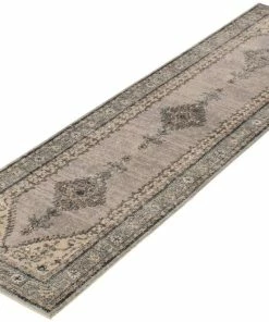 Ecarpet Gallery ECARPET Oregon Bijar Indoor Area Rug, Ivory, Assorted Sizes