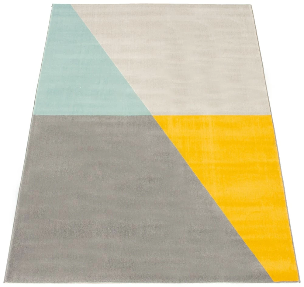 Ecarpet Gallery ECARPET Oslo Indoor Geometric Area Rug, Grey, Assorted Sizes