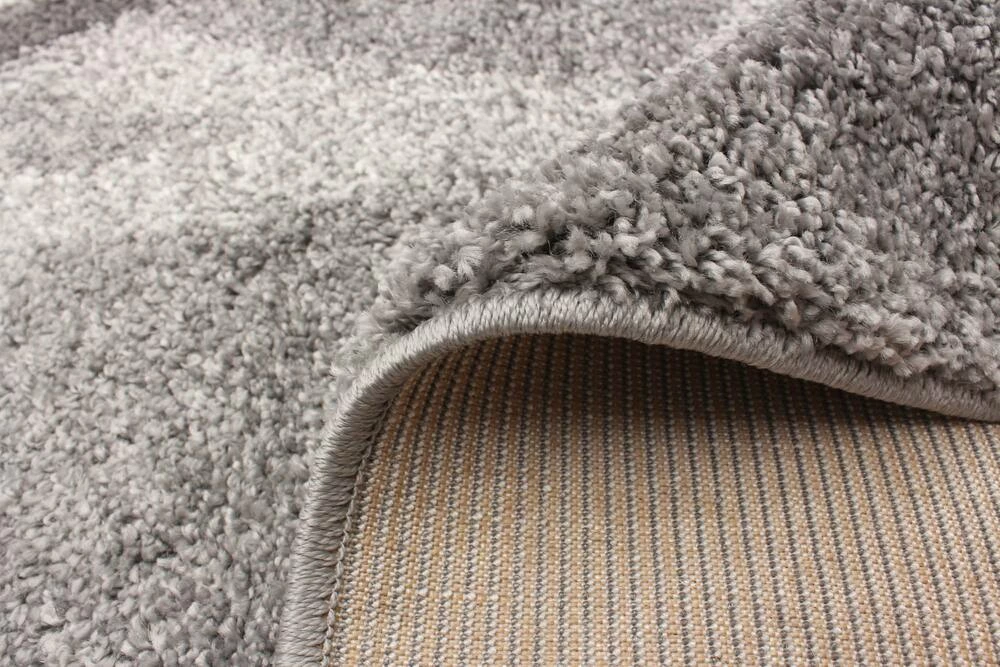 Ecarpet Gallery ECARPET Patina Indoor Area Shag Rug, Light Grey, Assorted Sizes - Image 4