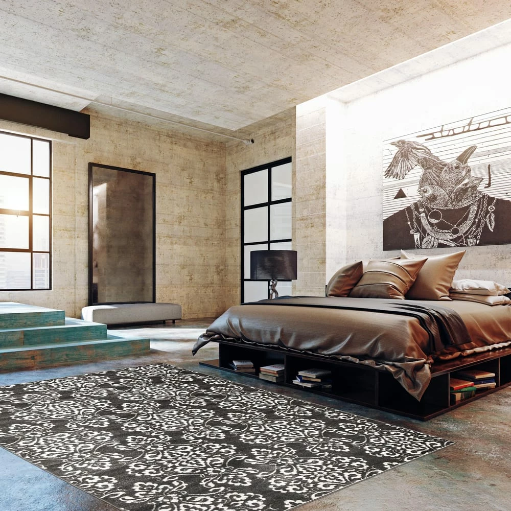 Ecarpet Gallery ECARPET Patty Indoor Area Rug, Grey, Assorted Sizes - Image 9