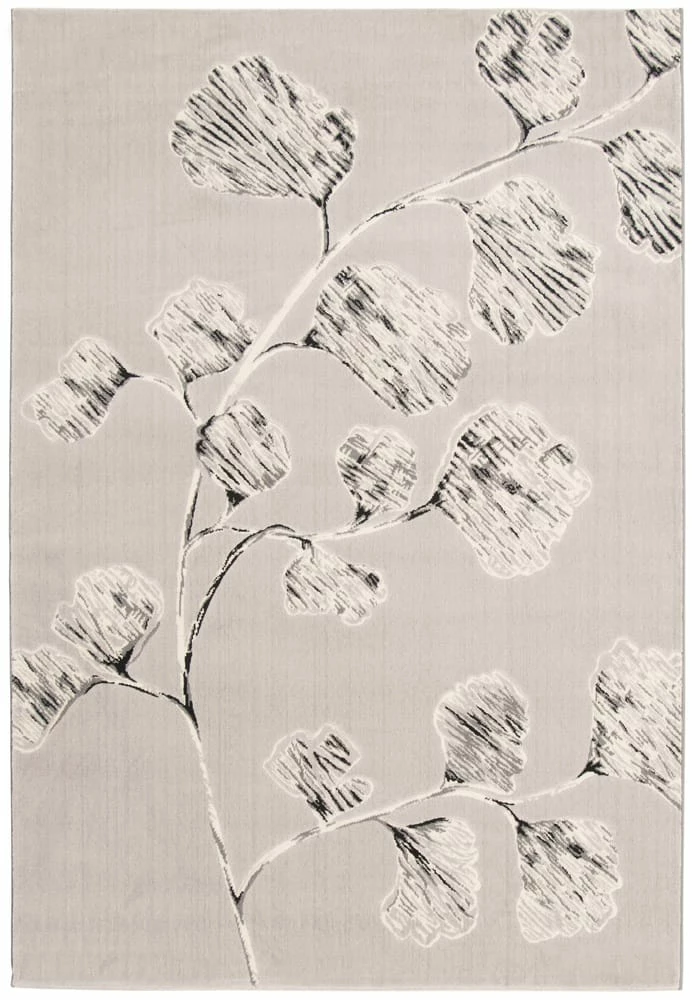 Ecarpet Gallery ECARPET Prima Indoor Floral Area Rug, Ivory, Assorted Sizes - Image 2