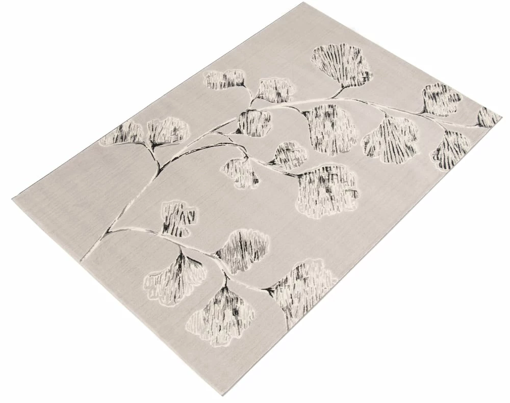 Ecarpet Gallery ECARPET Prima Indoor Floral Area Rug, Ivory, Assorted Sizes